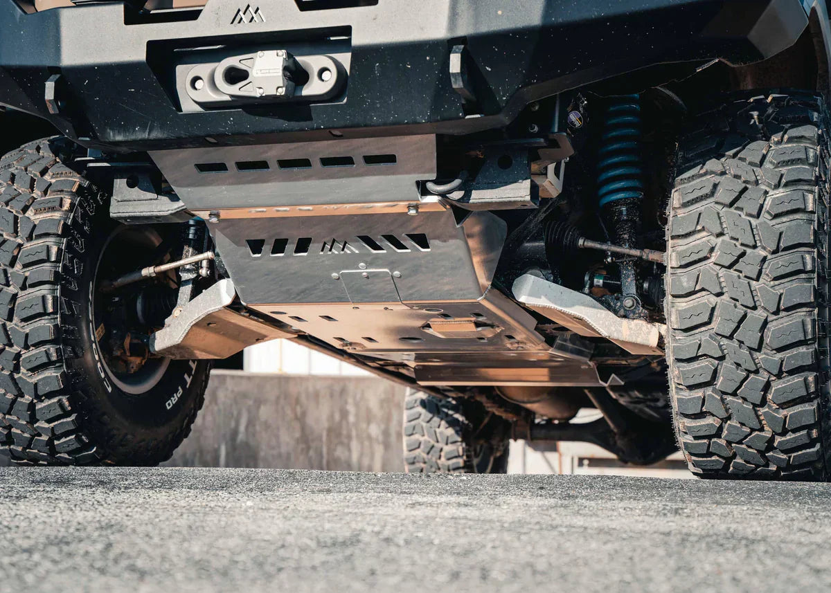 Aluminum vs steel skid plate comparison