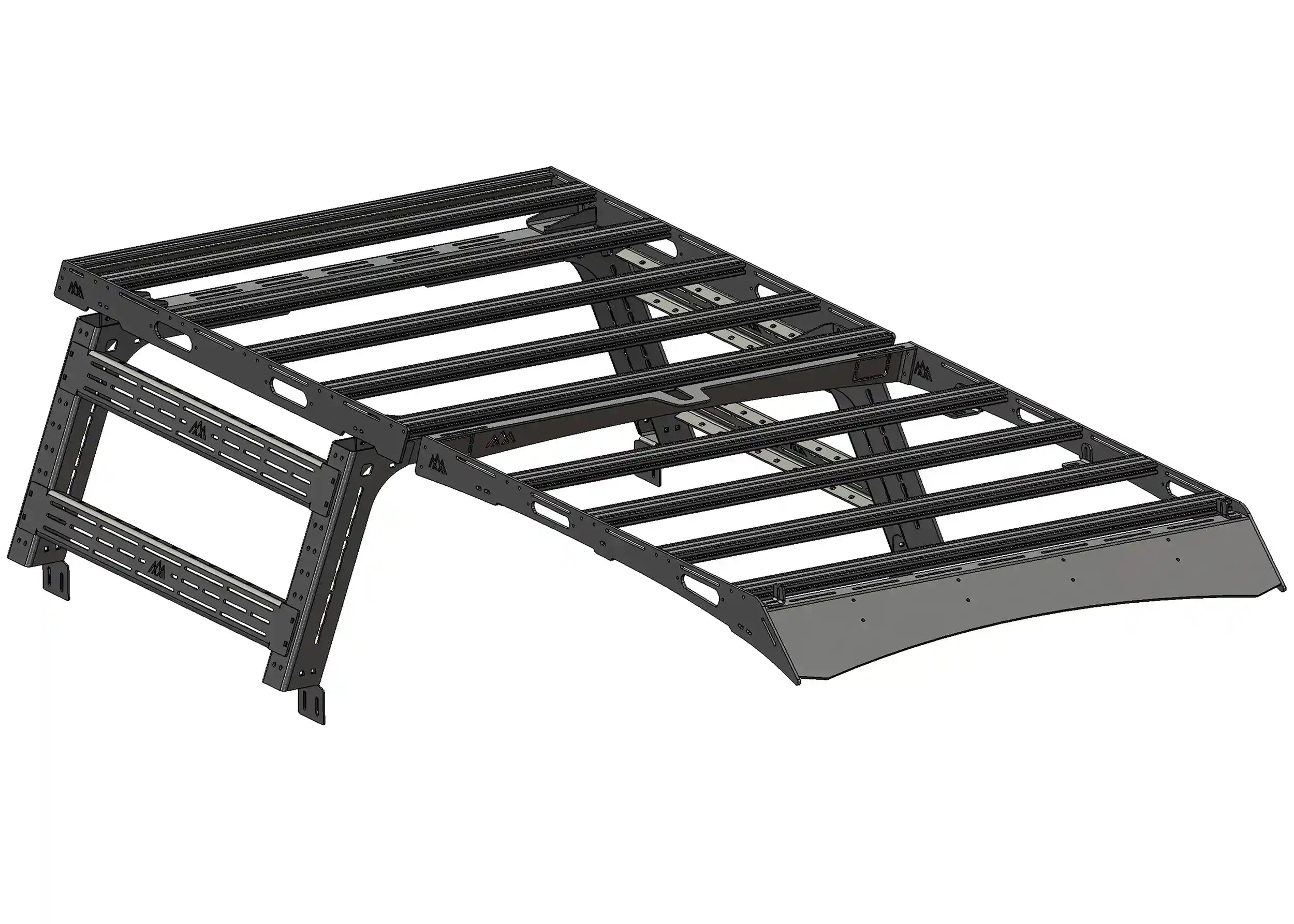 2005-2023 Toyota Tacoma Truck Bed Rack and Roof Rack System Expert Bundle for 2nd and 3rd gen Tacomas by Backwoods Adventure Mods