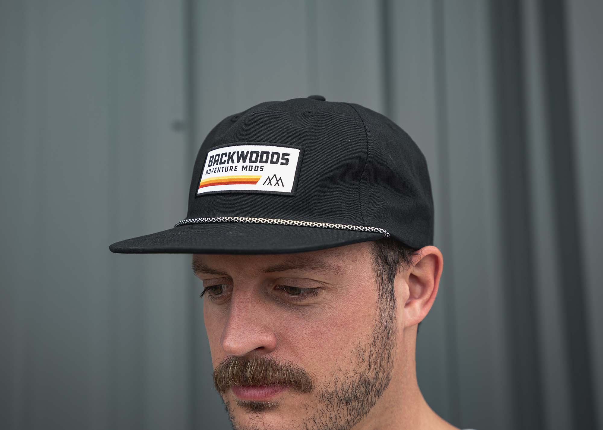 Image showing the front of the Backwoods Adventure Mods Heritage Rope hat