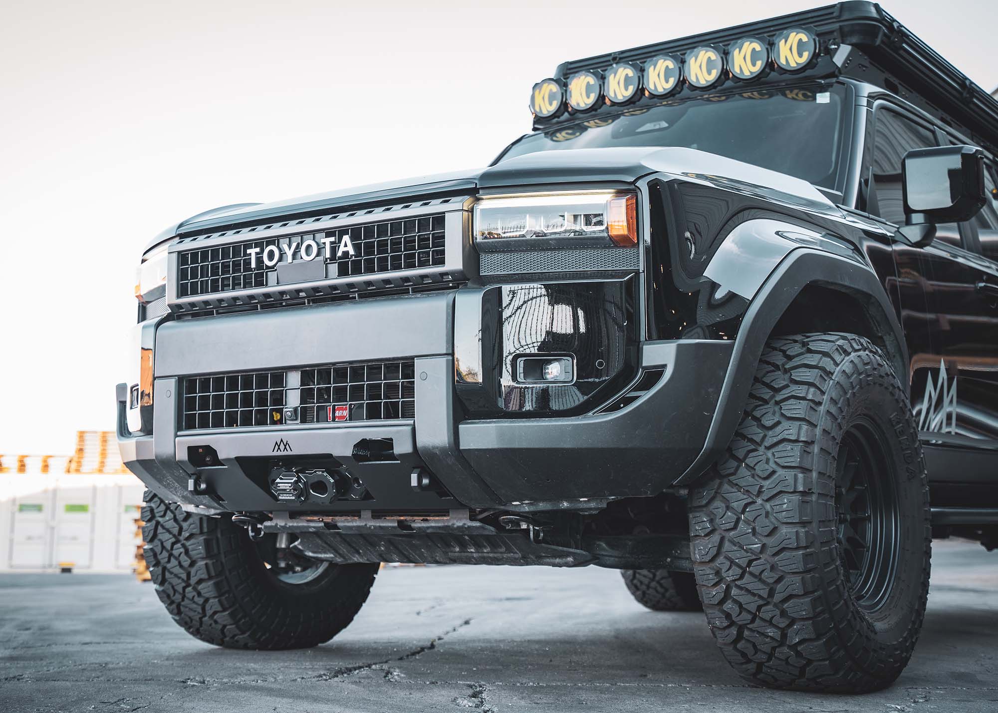 Land Cruiser 250 Front Bumper for LC250 from Backwoods Adventure Mods