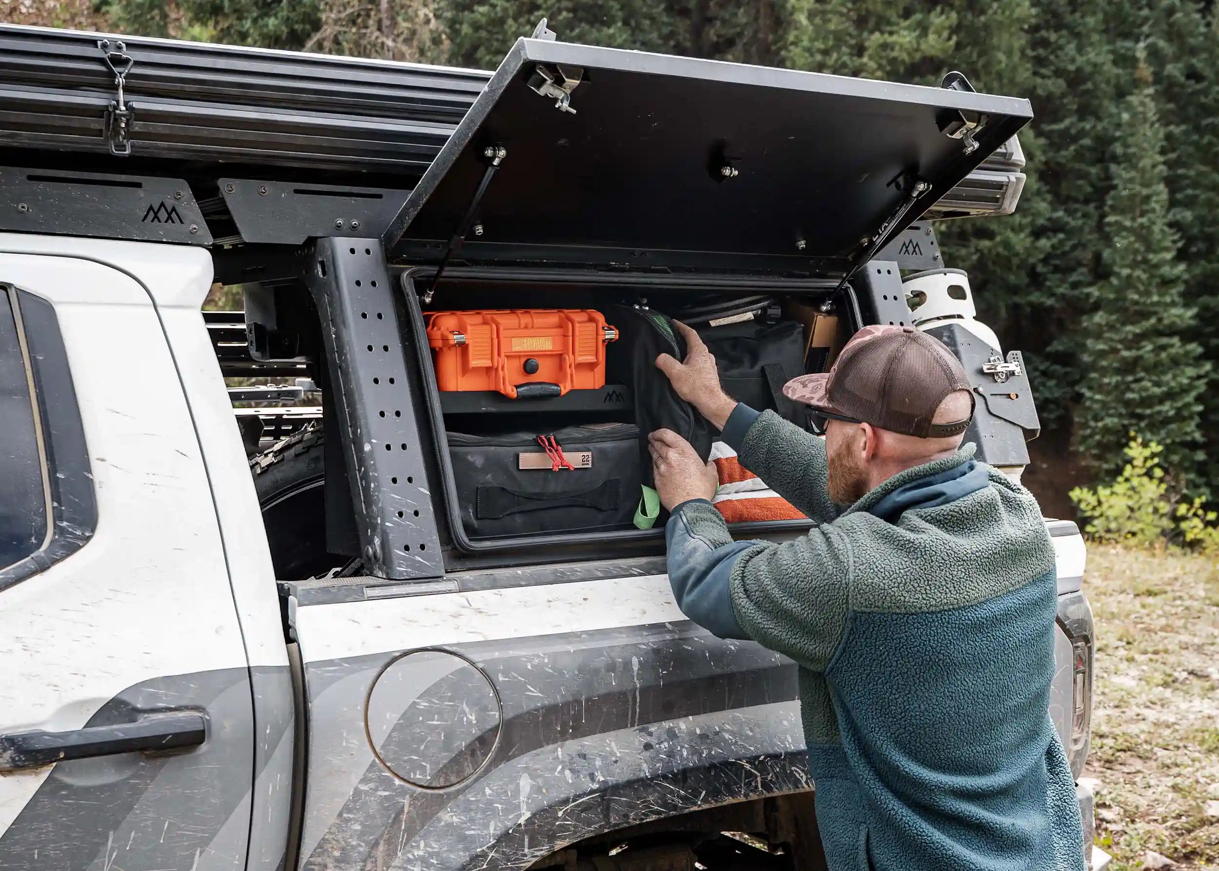 The Ultimate Overland Bed Rack Storage Box | Toyota Tacoma