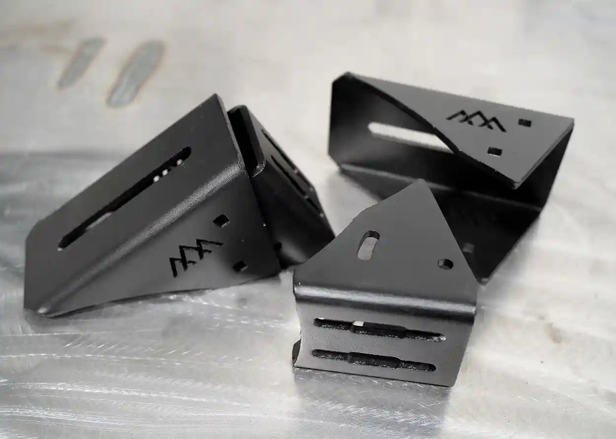 Backwoods Adventure Mods Universal Truck Bed Rack Bike Tray Mounting Brackets