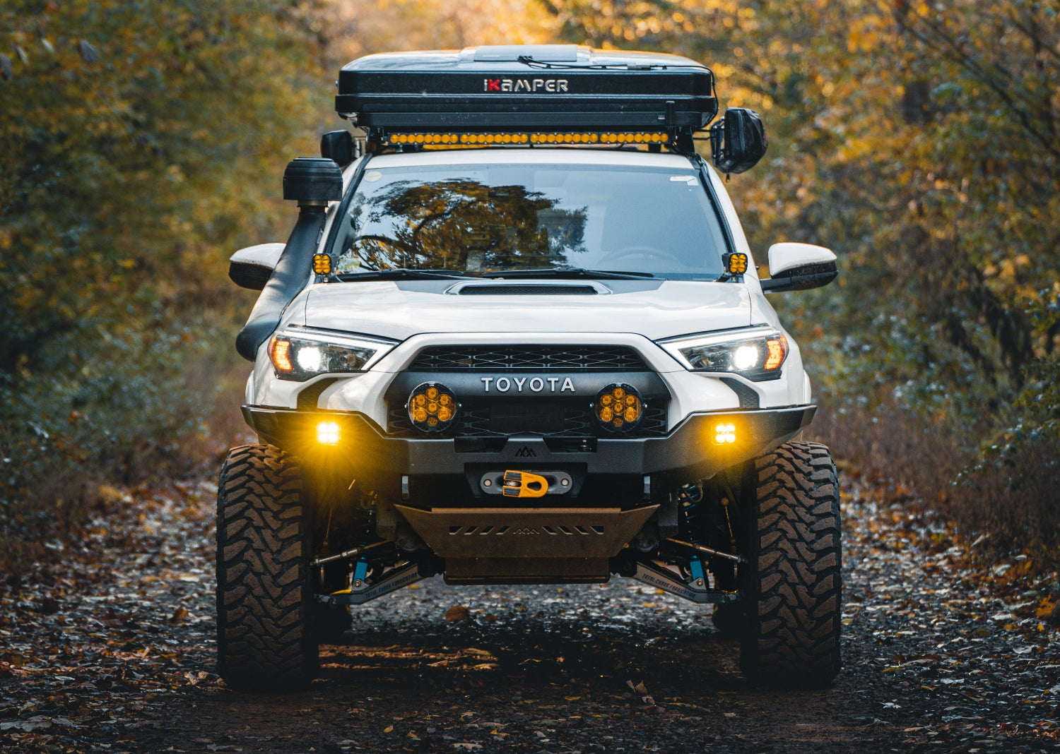 Backwoods Adventure Mods 2014-2022 5th Gen Toyota 4Runner Hi-Lite Overland Off Road Front Bumper