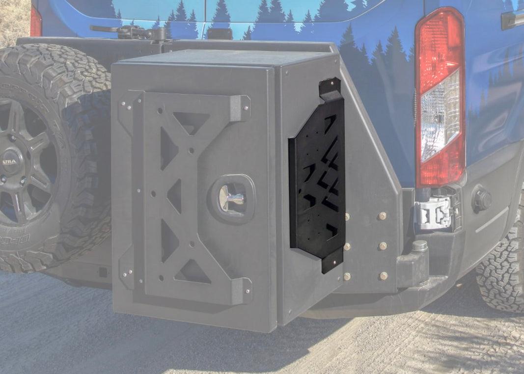 Aluminum Cabinet Box Accessory Panel - SIDE - Backwoods Adventure Mods