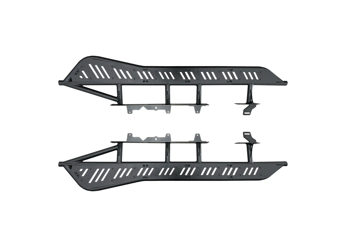 Backwoods Adventure Mods 2022+ 3rd Gen Tundra Rock Sliders bolt-on running boards side steps 