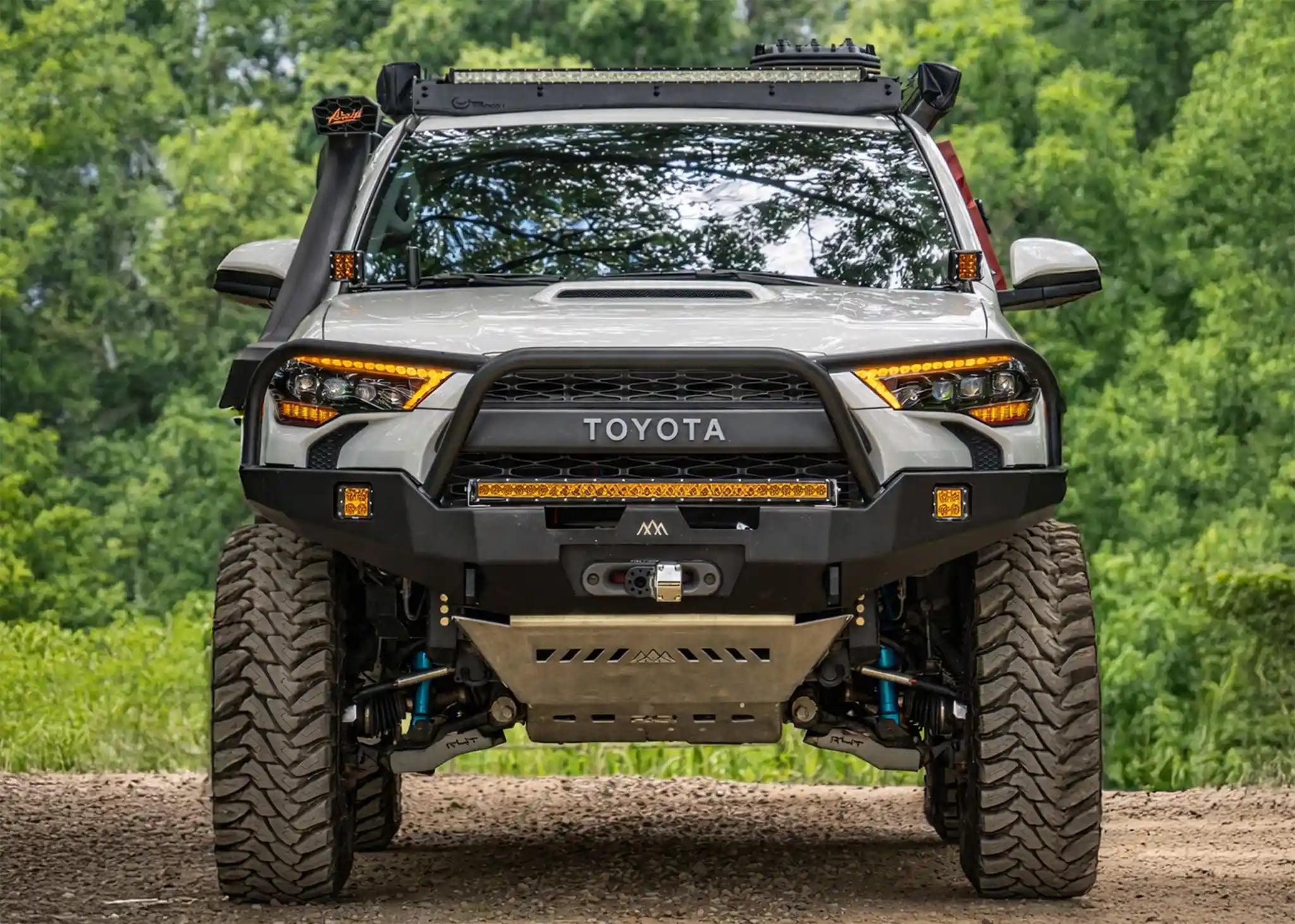 Hi-Lite Overland Toyota 4Runner Front Bumper 5th Gen (2010-2024) [Bull Bar]