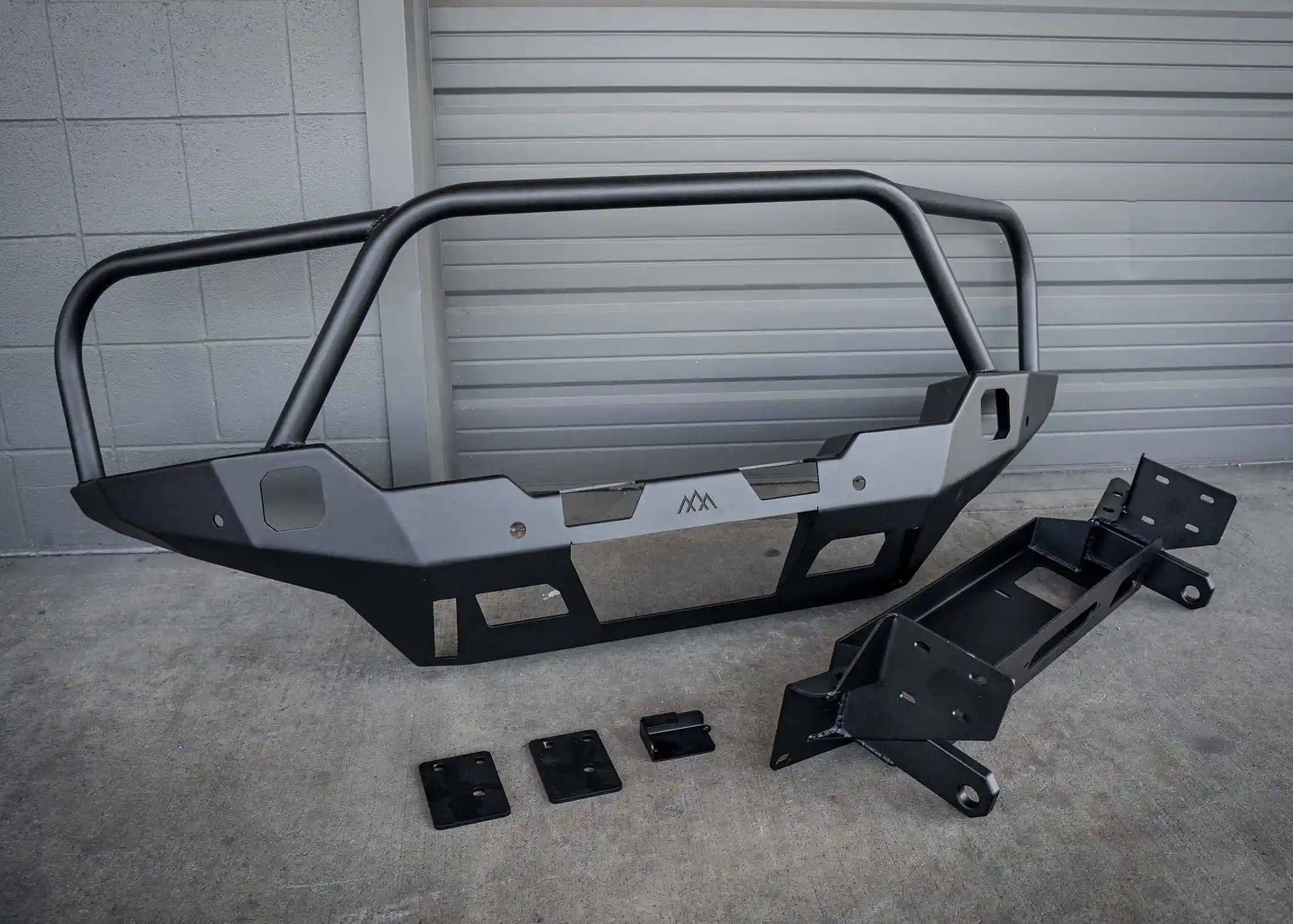 Mounting kit for the Backwoods Adventure Mods Toyota Tacoma 4th Gen (2024) Hi-Lite Front Bumper with Bull Bar