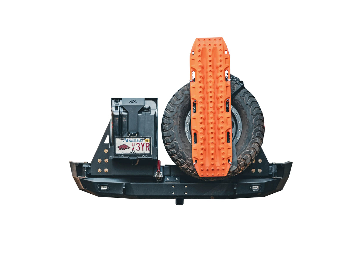 Backwoods Adventure Mods 2010-2024 5th Gen Toyota 4Runner Rear Bumper with Dual Swing Out