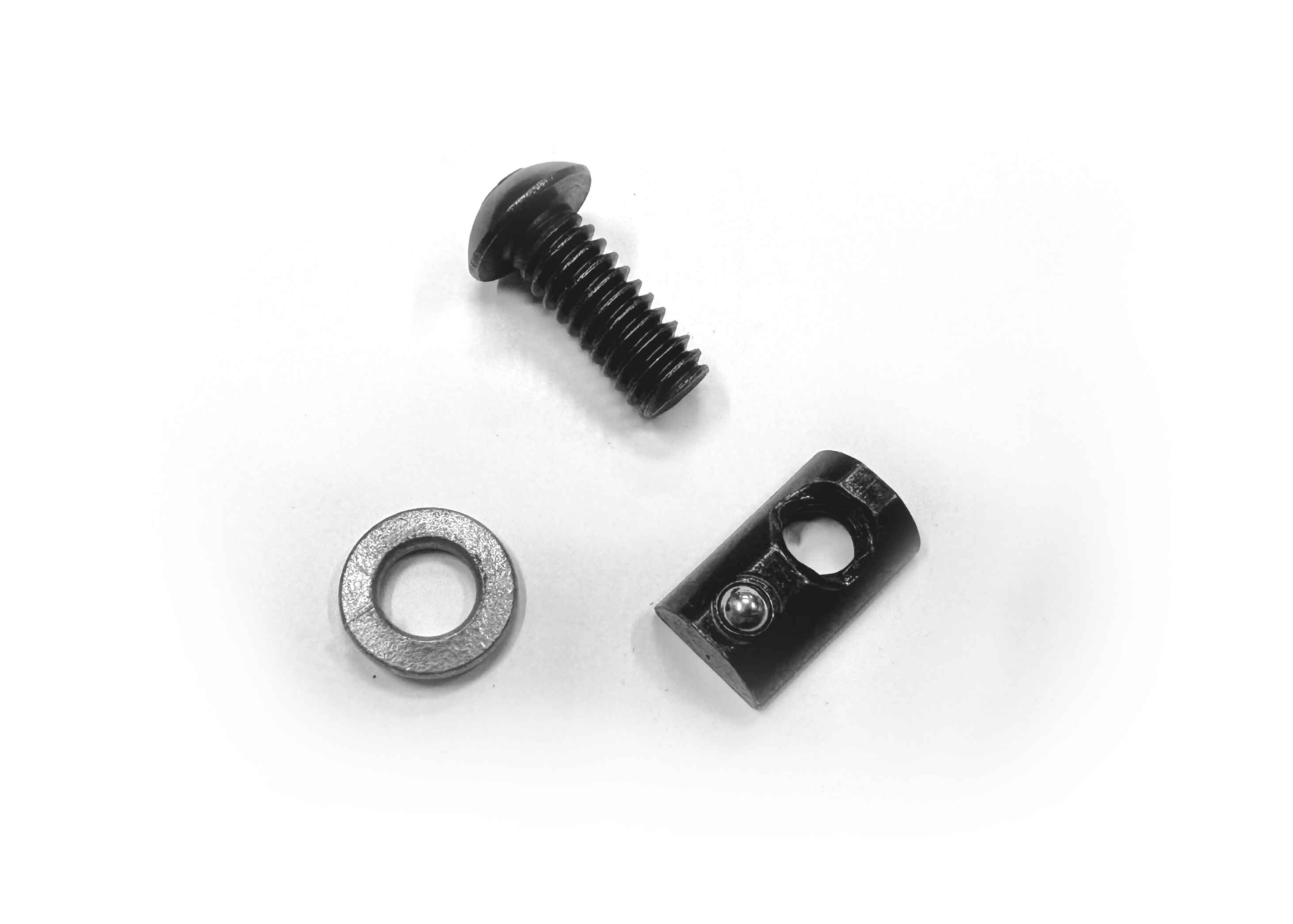 Detailed view of the Sliding T-Nut Hardware for Backwoods Adventure Mods DRIFTR Roof Rack accessories