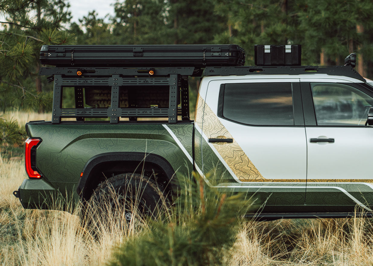 Toyota Tundra 3rd Gen (2022+) Bed Rack - DRIFTR Topper (Add-on)