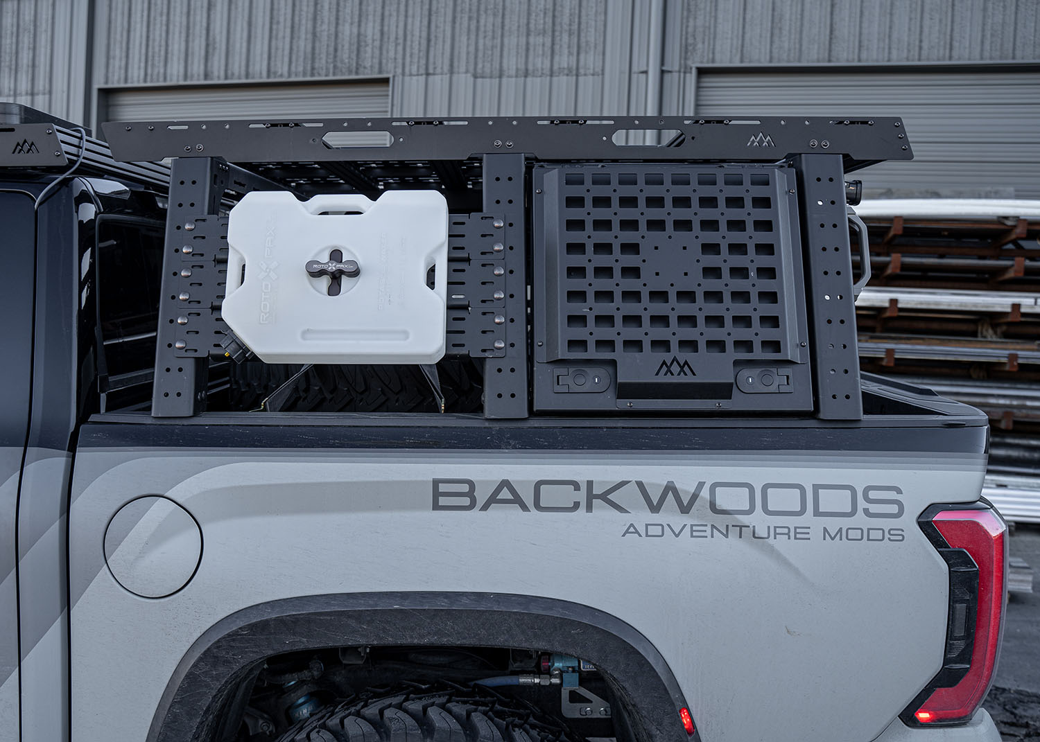 Aluminum Bed Rack Storage Box - Toyota Tundra