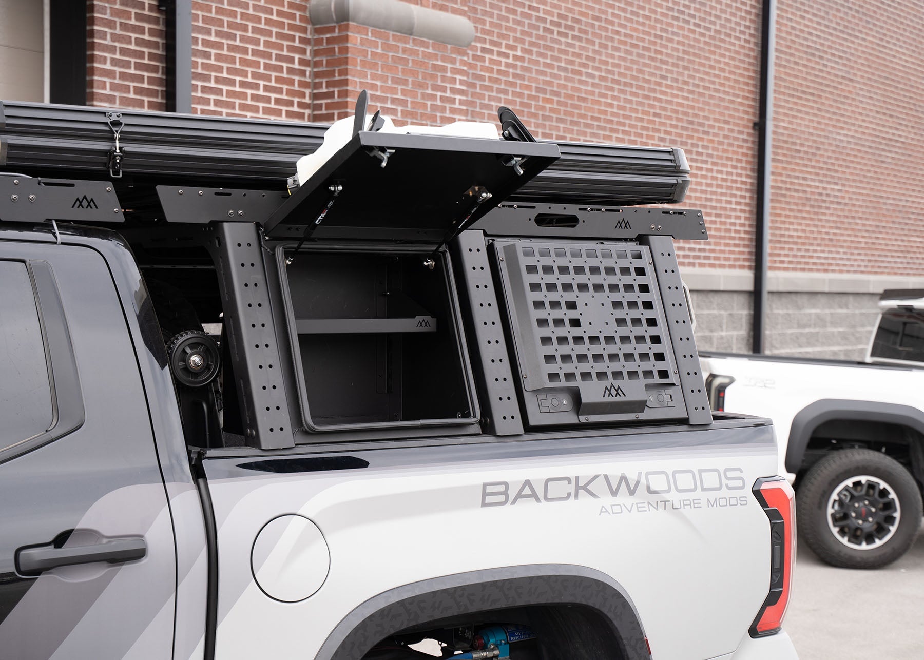 Aluminum Bed Rack Storage Box - Toyota Tundra