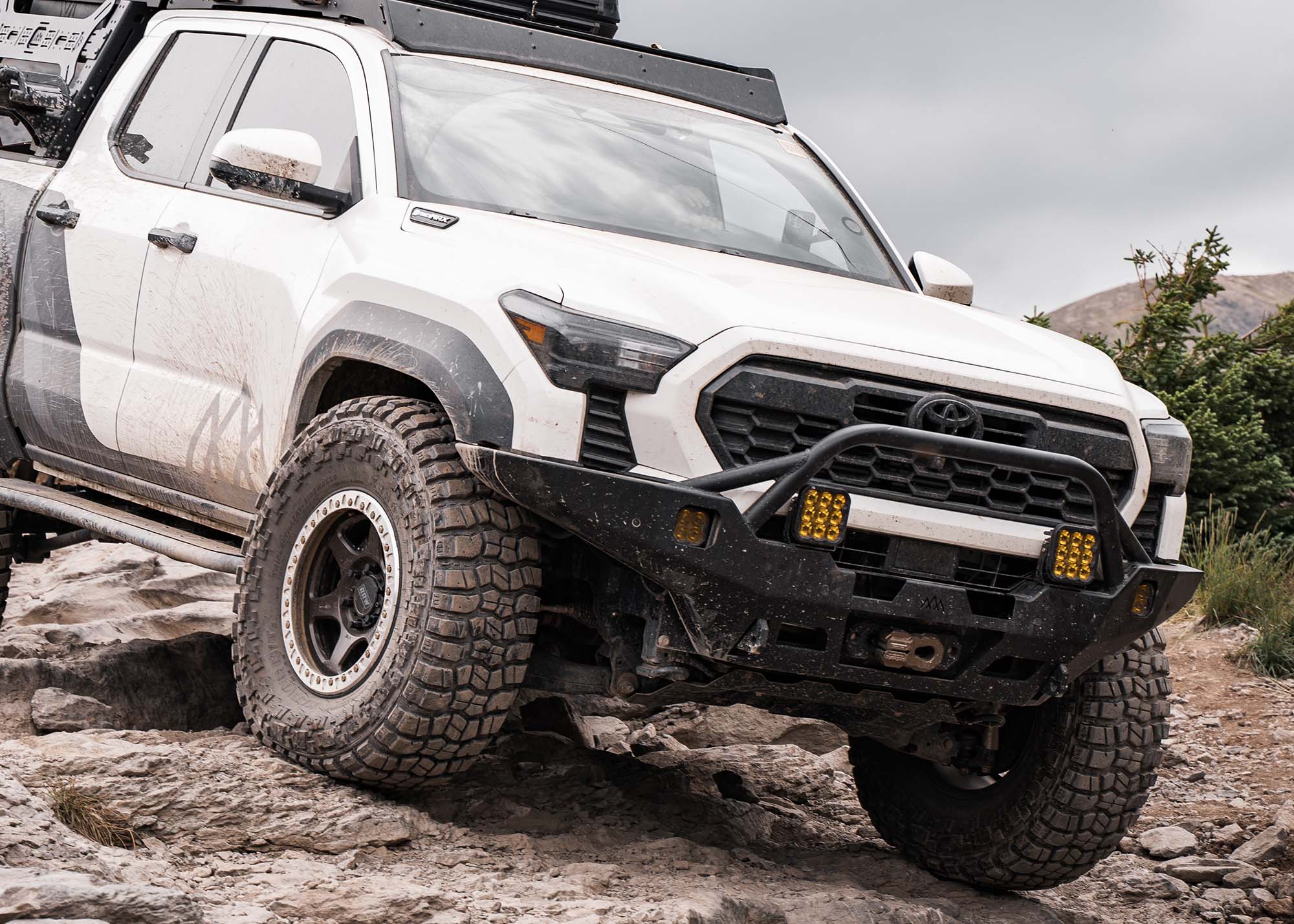 Toyota Tacoma 4th Gen (2024+) Hi-Lite Overland Front Bumper [PreRunner Bull Bar]