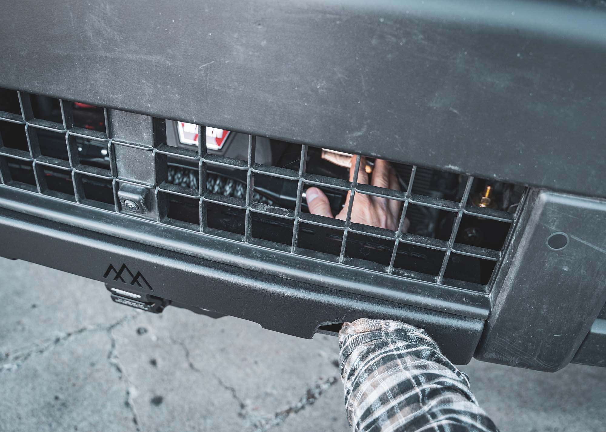 Toyota Land Cruiser 250 (2024+) Hidden Winch Front Bumper