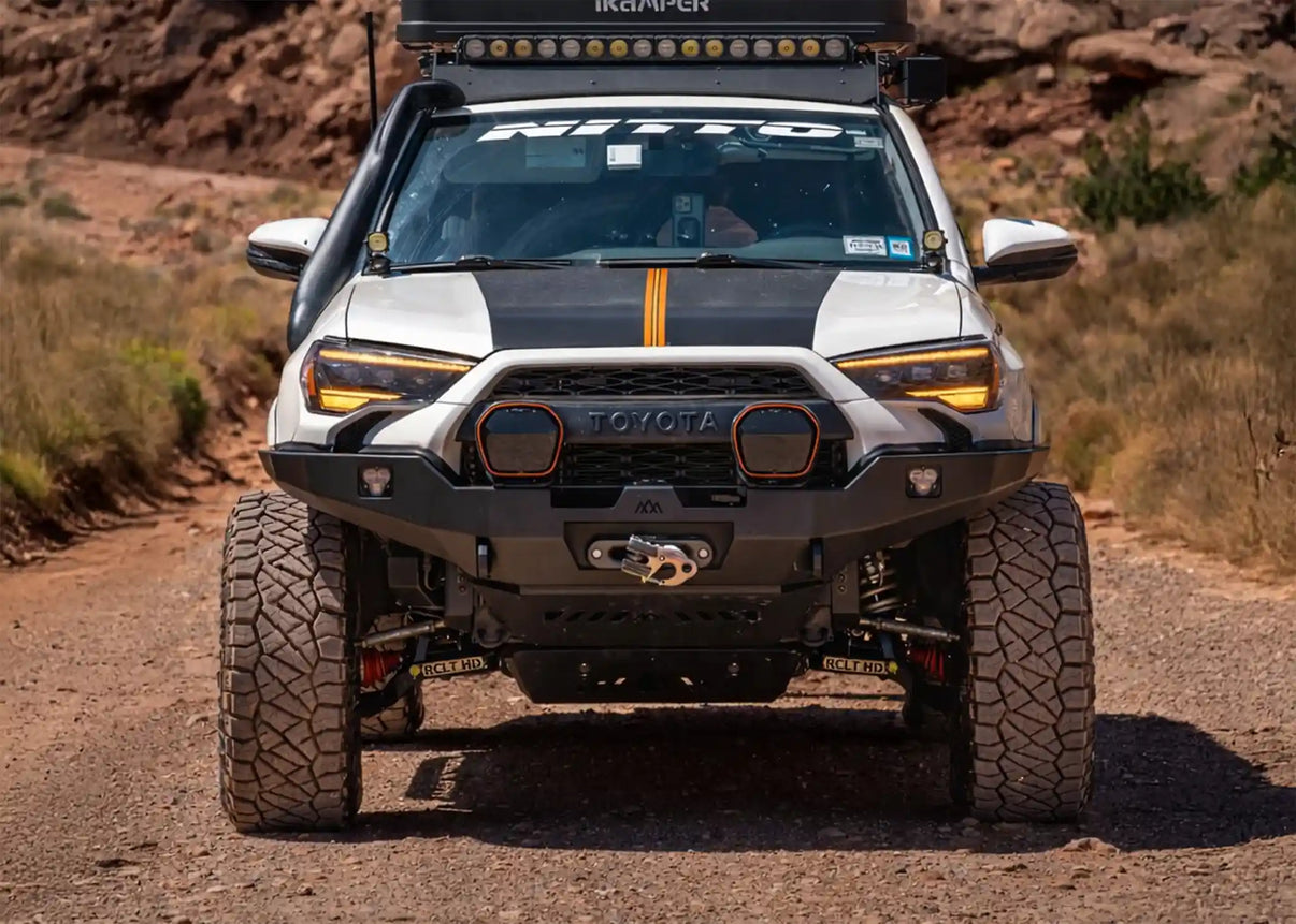 Backwoods Adventure Mods 2014-2024 5th Gen Toyota 4Runner Front Bumper installed