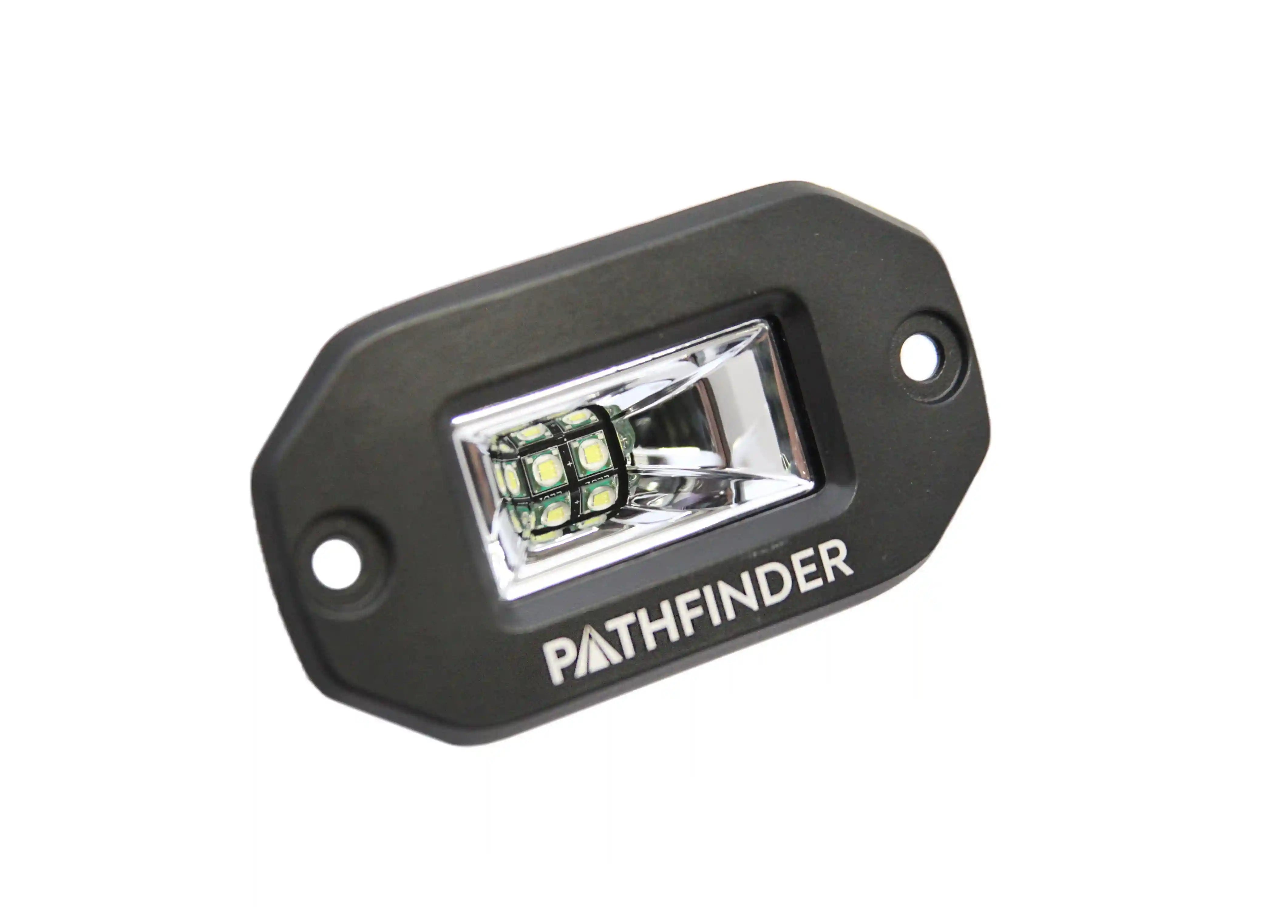 Pathfinder LED surface-mount lights included in the Backwoods Adventure Mods Tacoma Ultimate Off Road Kit for 3rd Gen Toyota Tacoma