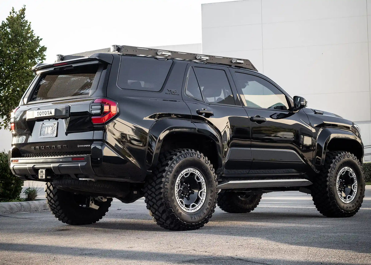 Backwoods Adventure Mods DRIFTR 6th Gen 2025+ 4Runner Roof Rack installed