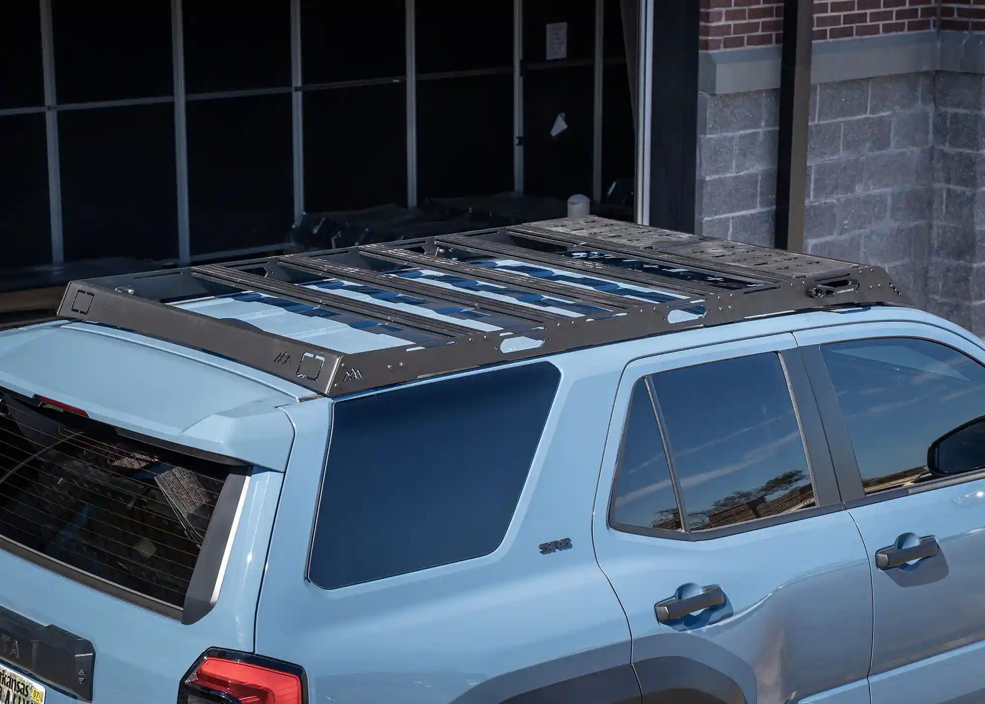 Backwoods Adventure Mods DRIFTR 6th Gen Toyota 4Runner Roof Rack installed 