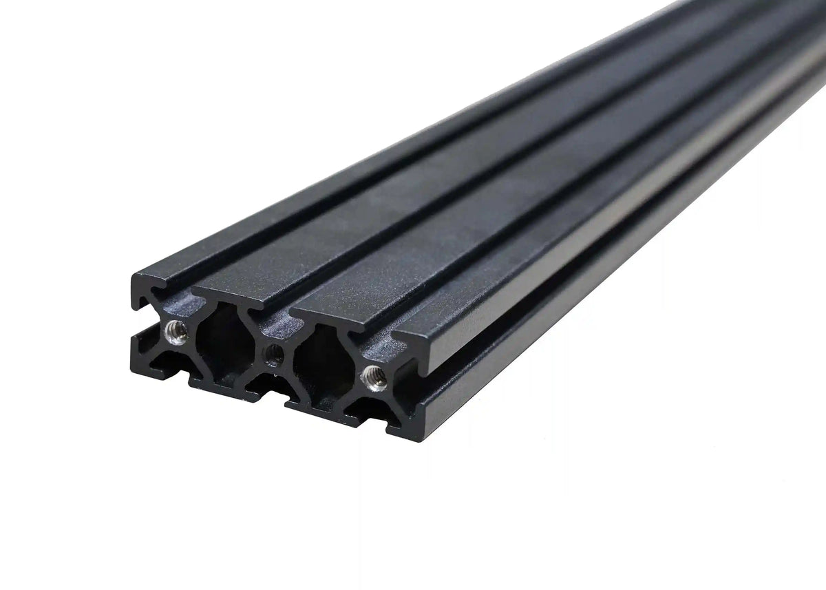 Pair of Backwoods Adventure Mods DRIFTR Roof Rack extrusions cross bar accessory rails 