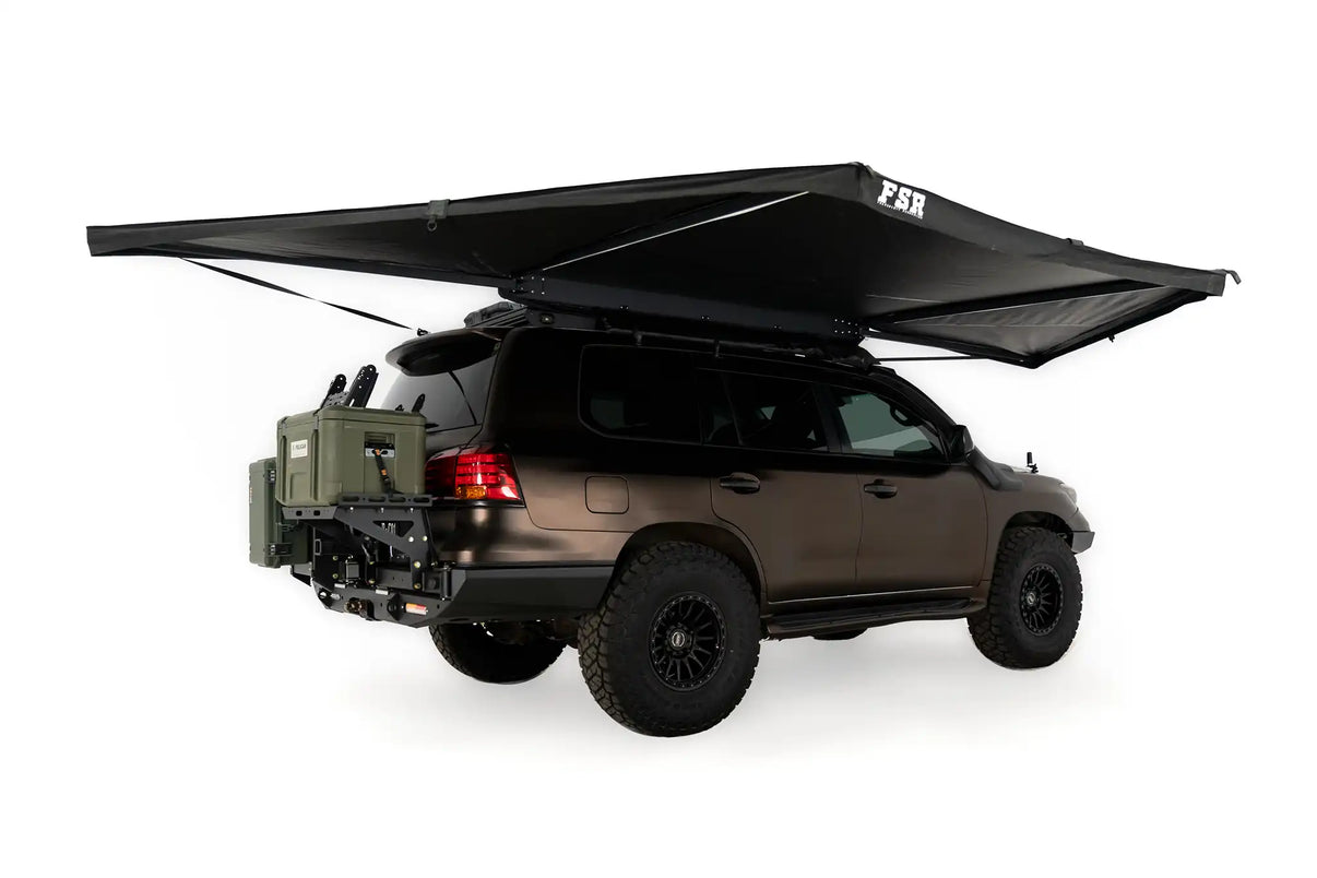 FSR 180 Degree Car Awning for camping, 4wd, suvs, and overland vehicles from Free Spirit Recreation | Backwoods Adventure Mods