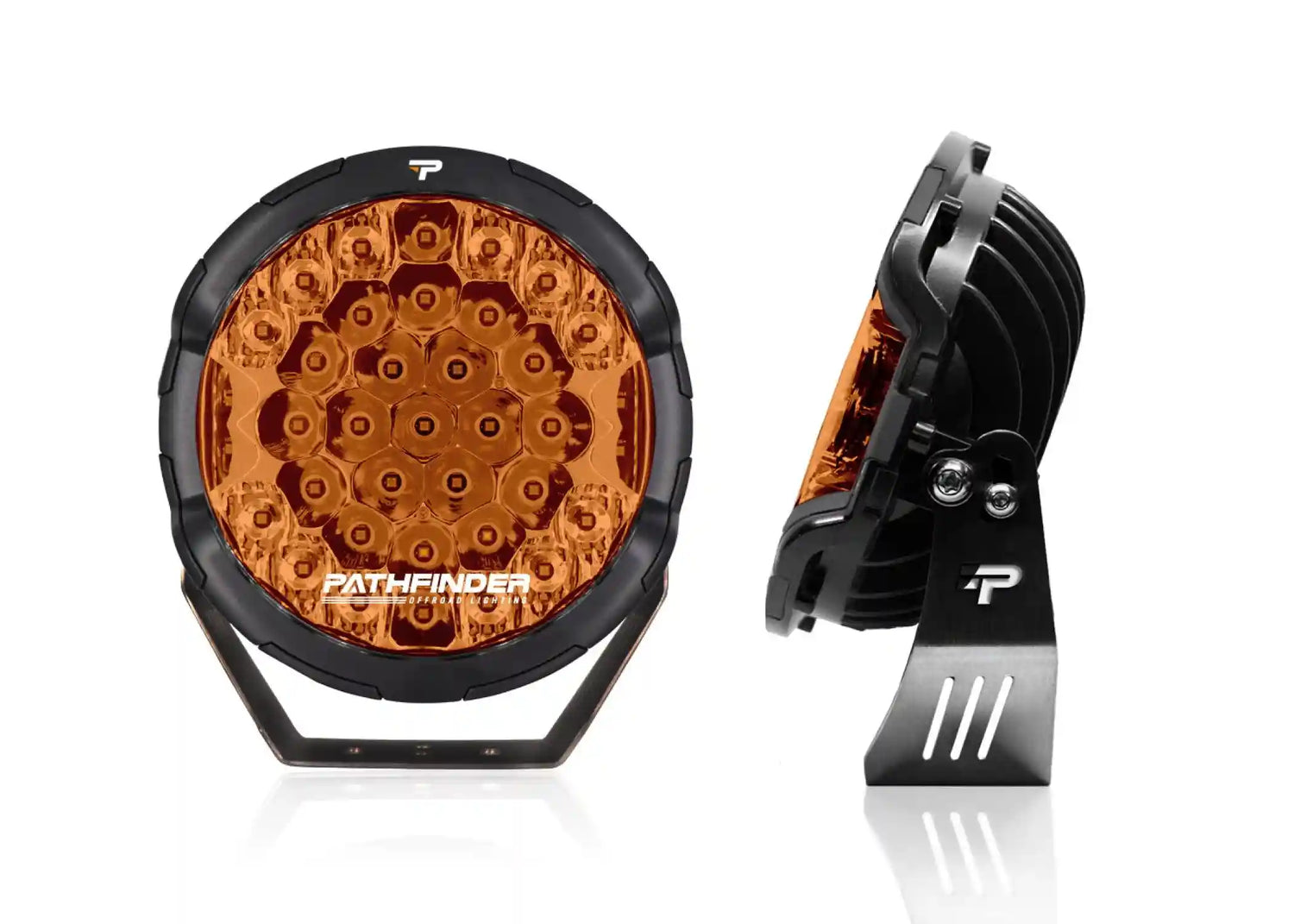 Backwoods Adventure Mods Pathfinder PROWLR 9 inch Amber LED Off Road Driving Light