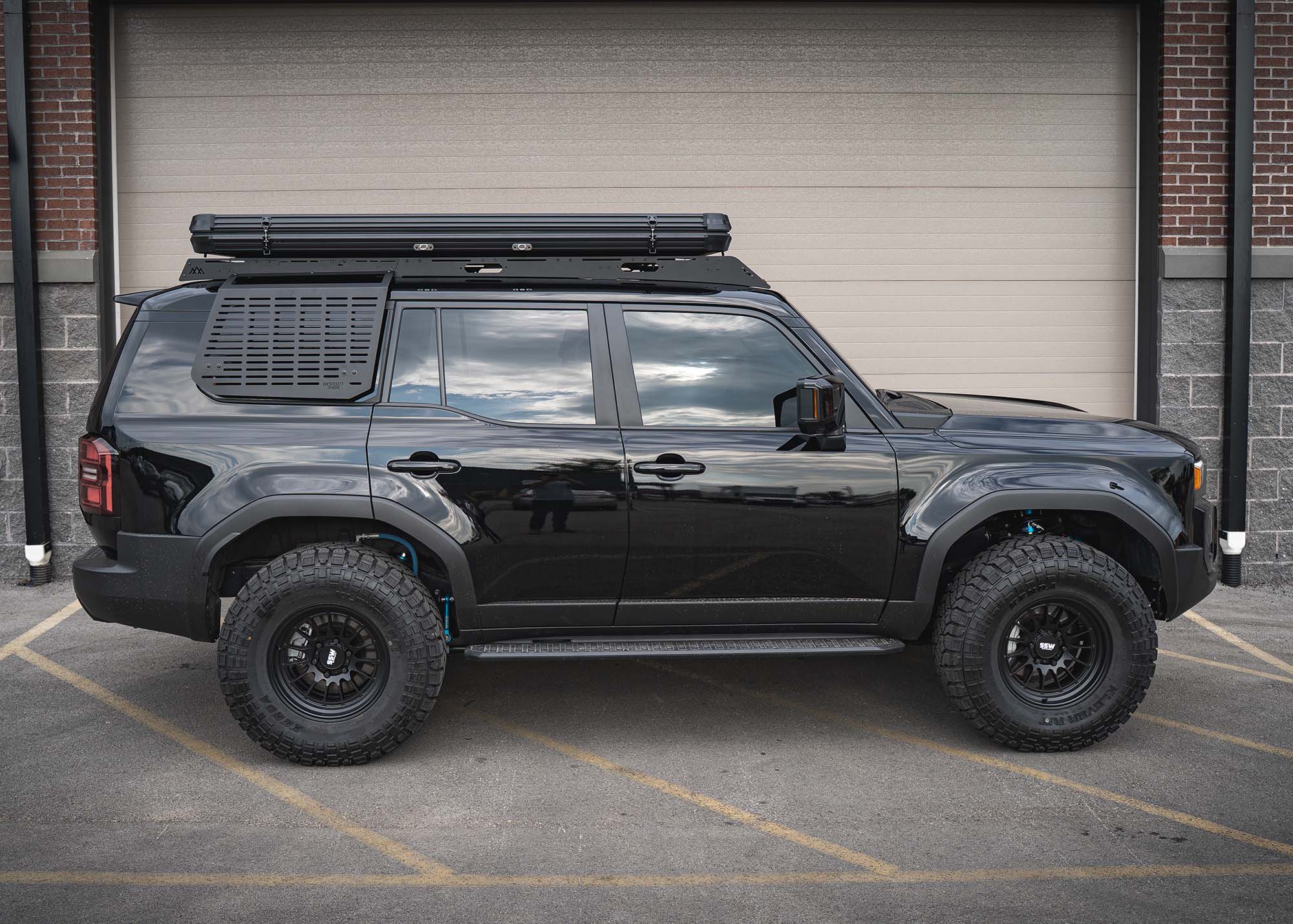 Backwoods Adventure Mods DRIFTR roof rack for 250 series Toyota Land Cruiser
