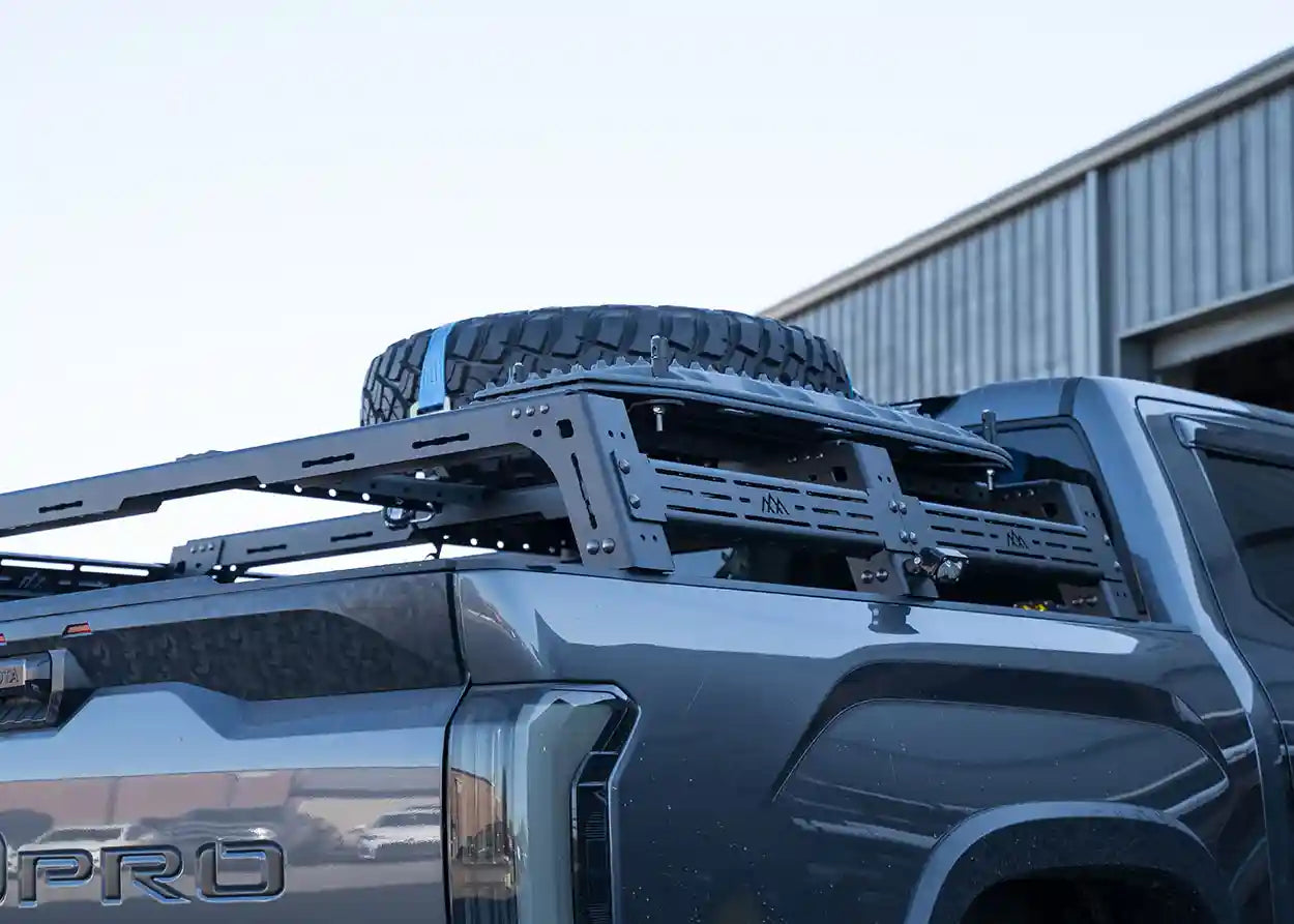 Backwoods Adventure Mods Toyota Tundra Mid-Height Bed Rack