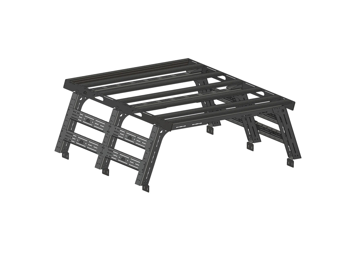 Backwoods Adventure Mods 2007+ 2nd and 3rd Toyota Tundra Bed Rack System Starter Bundle kit