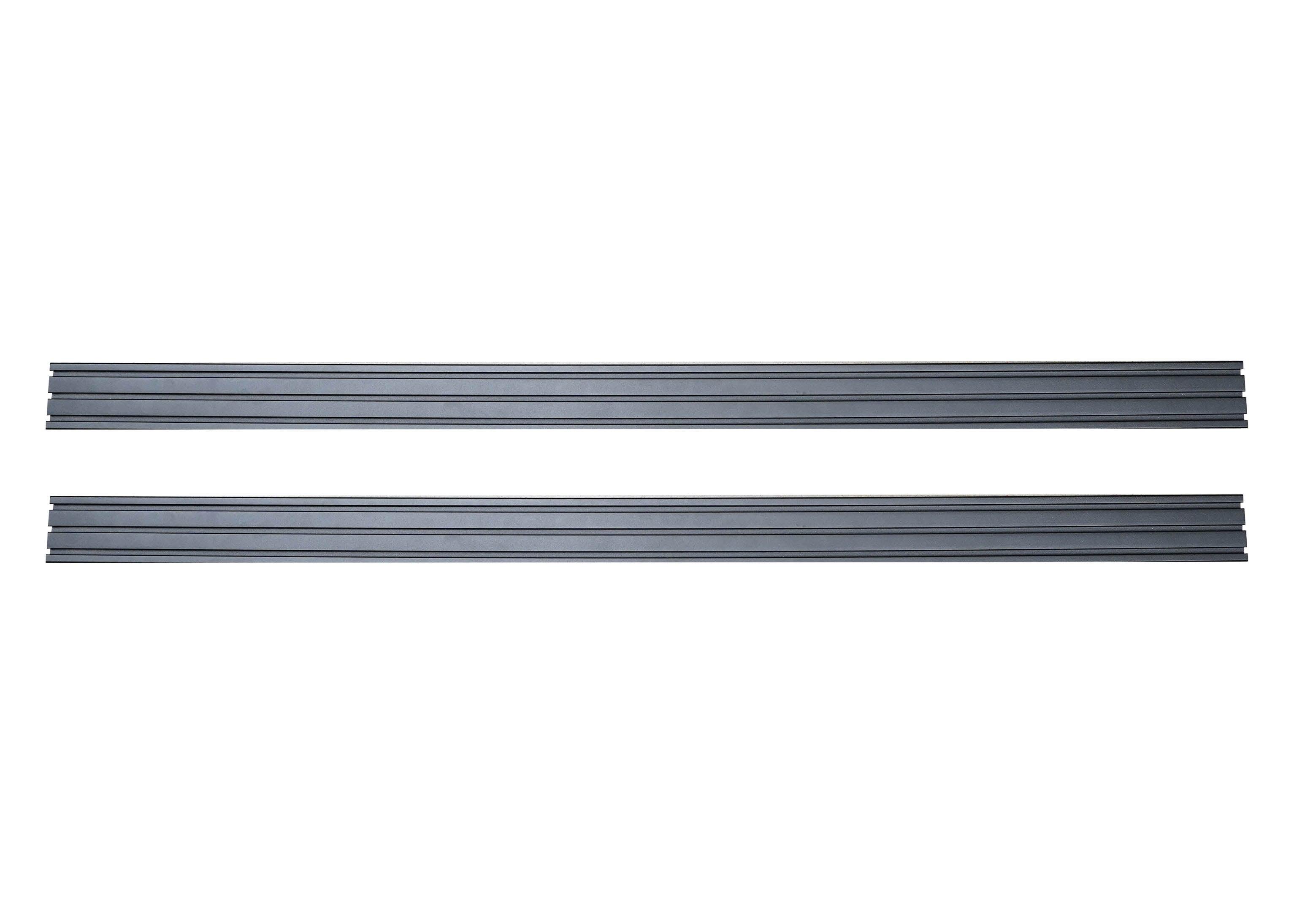 Set of 2 Backwoods Adventure Mods DRIFTR Roof Rack extrusions cross bar accessory rails 