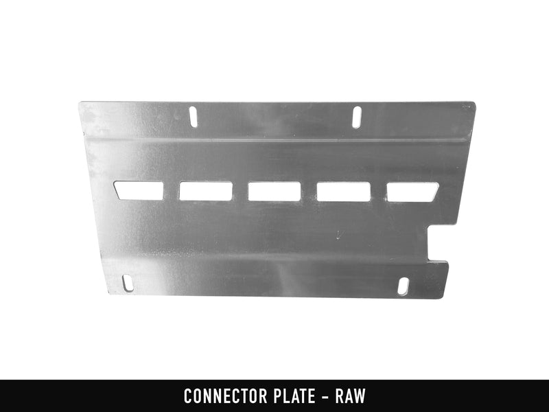 2005+ Tacoma Aluminum Connector Skid Plate - RAW - Backwoods Adventure Mods