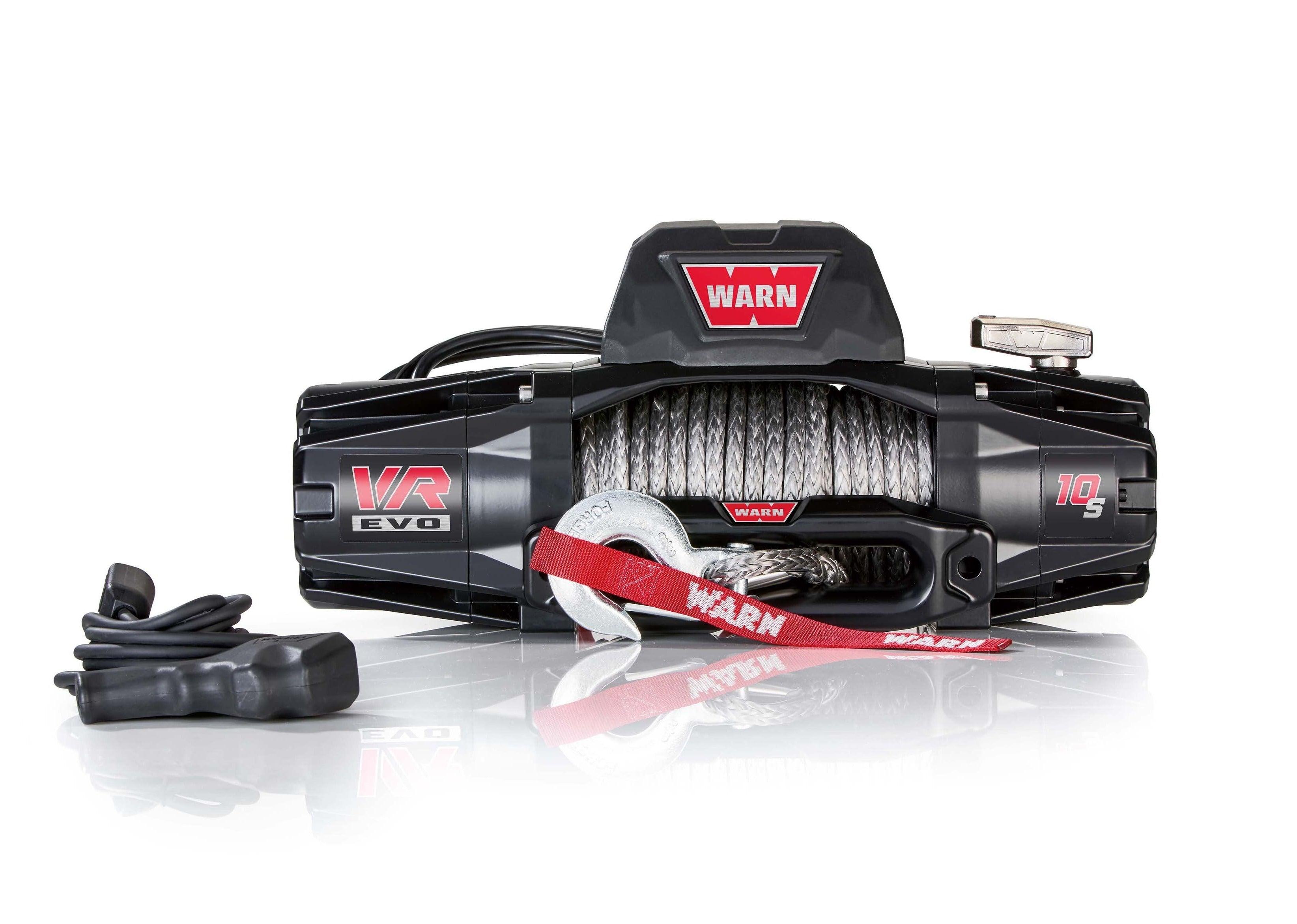 WARN VR EVO 10-S off road winch for Backwoods Adventure Mods Hi-lite series hybrid off road high clearance bumpers for Toyota Trucks and SUVs